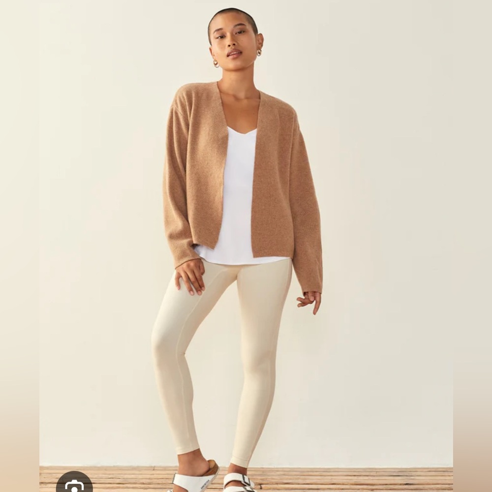 Aday Soft Landing Jardigan in Camel